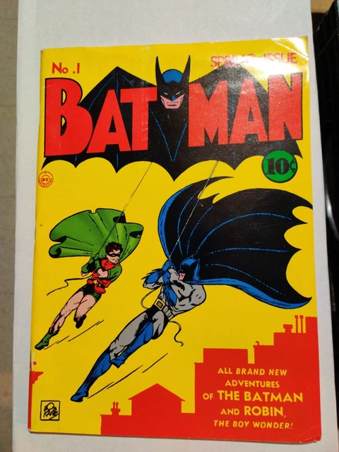 2000 Batman 1 Masterpiece Edition DC Authorized 1:1 Reprint See Pics