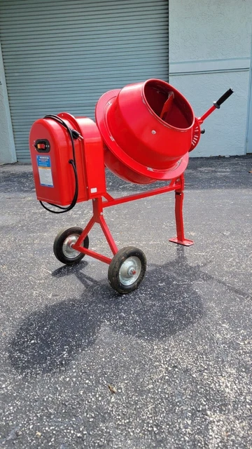 Cement Mixer - 1-1/4 Cubic Ft.   CENTRAL MACHINERY