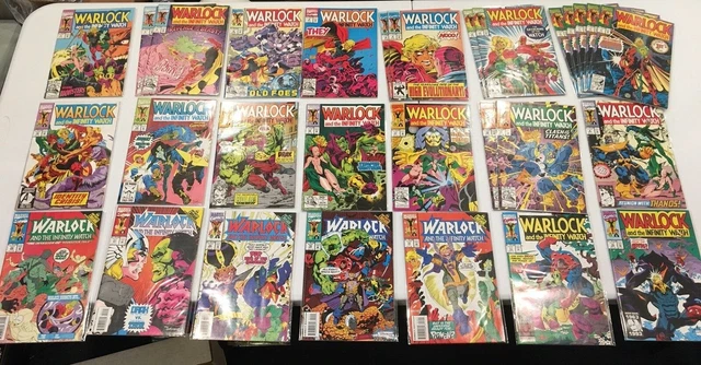Warlock and the Infinity Watch Marvel Comic Books Lot