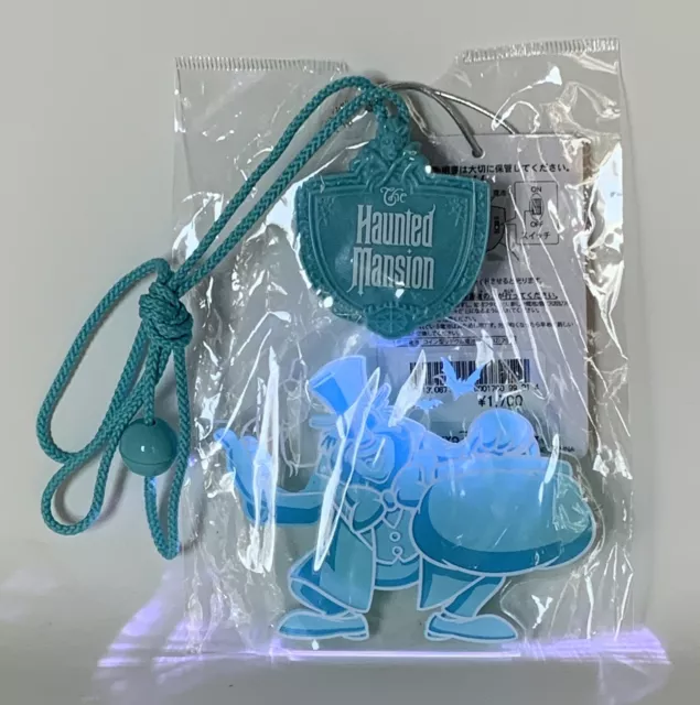 Disney Resort Tokyo Haunted Mansion Light Up Necklace Hitchhiking Ghost Japan