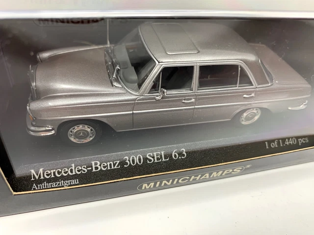 MERCEDES BENZ 300 SEL 6.3 S-Klasse W109 blau 1968 Limousine Minichamps 1:43 EUR 39,90 - DE