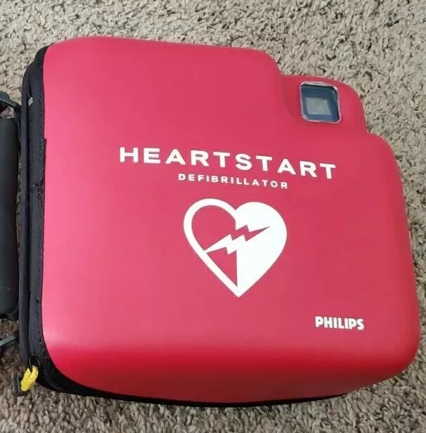 Philips HeartStart FR2+ AED Defibrillator -M3861A- No Battery Or Pads