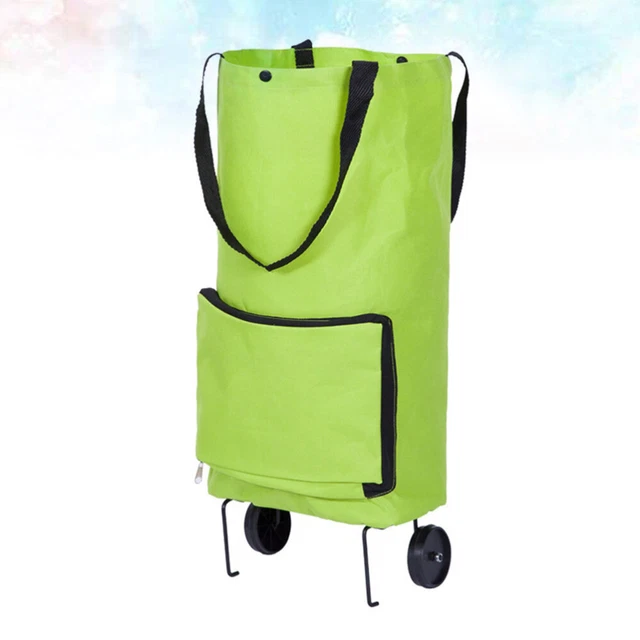 1Pc Einkaufstasche Falten Trolley Faltbare