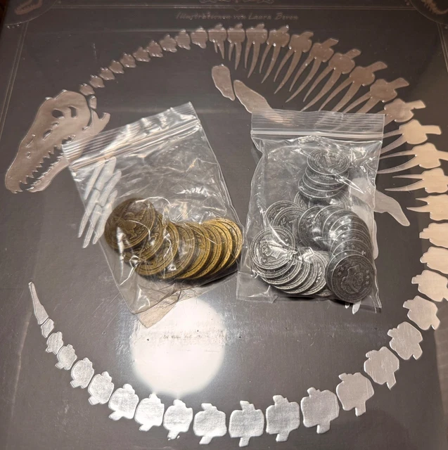 Produktbild von Wutaki - Metallmünzen - - Shop Für Brettspiele, Kartenspiele, Würfelspiele