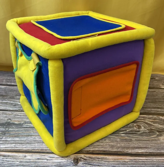 Neurosmith Discover & Grow JUMBO Music Cube 12" Soft Learning Block Autism
