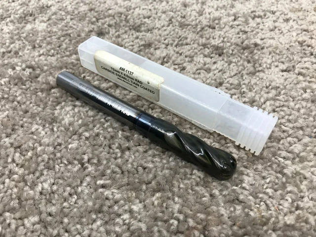 ALMAR RAD SOLID CARBIDE END MILL - 12mm x 4mm - AM-1137