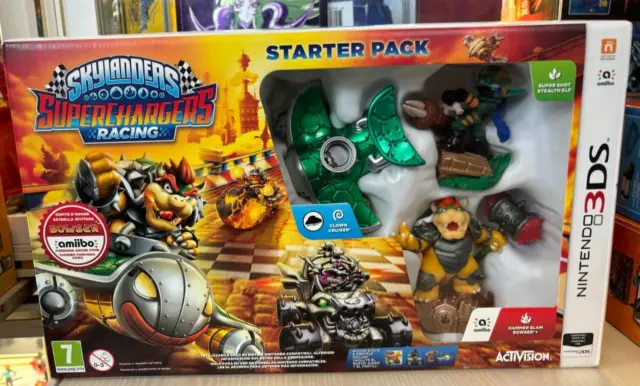 3DS Skylanders  SuperChargers starter pack Neuf PAL ed Italienne JEUX EN FR