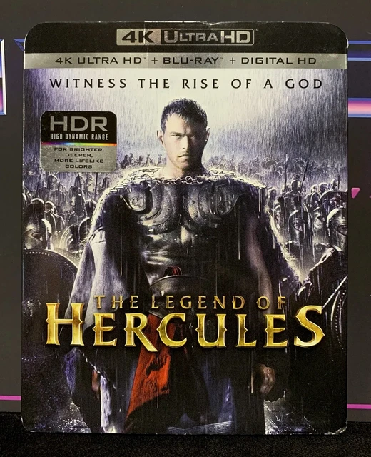 THE LEGEND OF Hercules 3D(Blu-ray Disc,2014,3D; Digital) Authentic