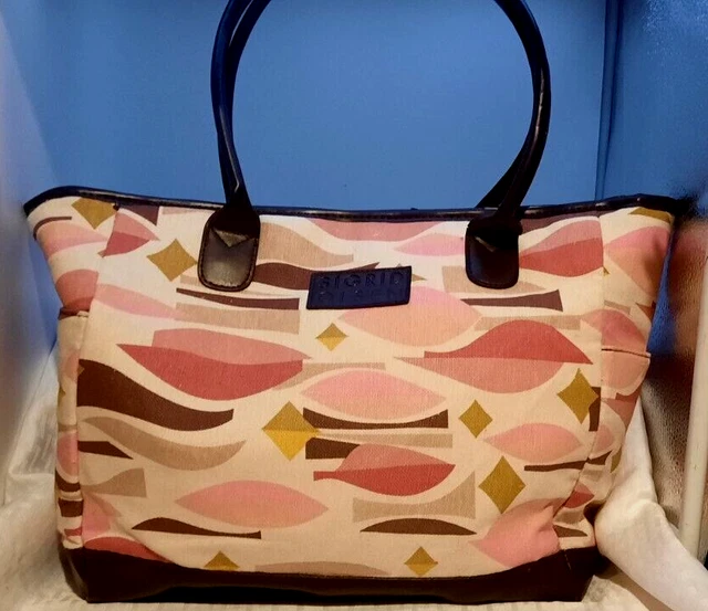 Sigrid Olsen Vintage-look  Colorful Tote Bag - Double Handles
