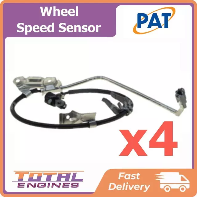 PAT WHEEL SPEED Sensor Left fits Toyota Yaris NCP90R 1.3L 4Cyl 2NZ