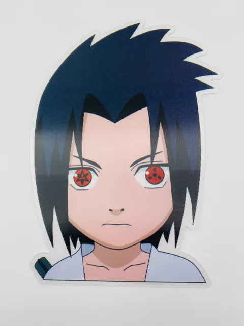 Sasuke Uchiha Sharingan Eye Naruto Sticker Vinyl Decal Windows/Laptop  Waterproof