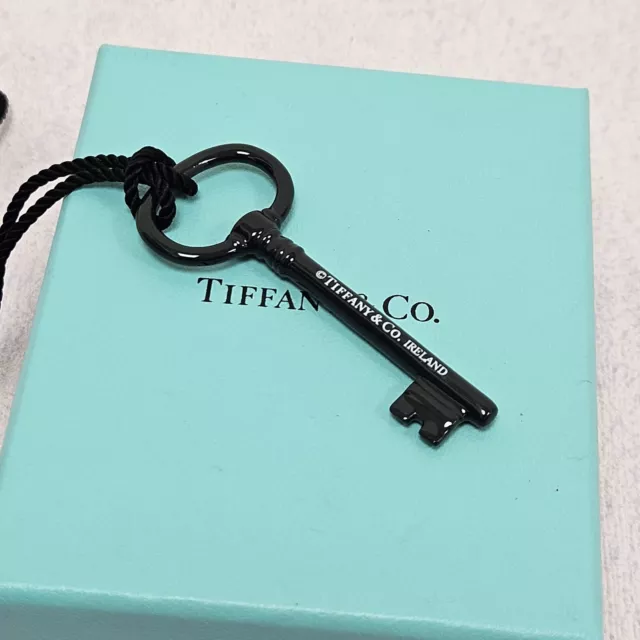 Tiffany black sales key necklace