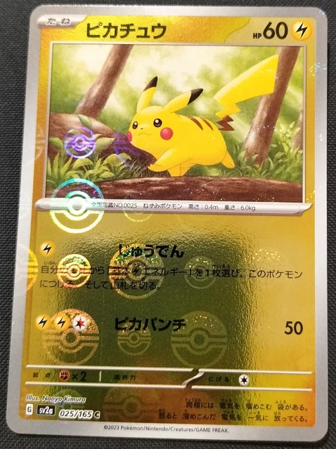 PSA 10 Pikachu Master Ball Foil C 025/165 SV2a Pokemon Card 151 Japanese 2023 - Foto 8