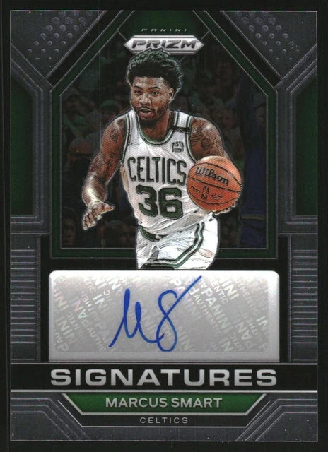 2022-23 Panini Prizm Signatures #32 Marcus Smart Auto