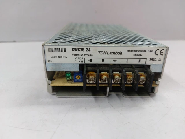TDK-Lambda SWS600-24 Power Supply – 24V 25A, 600W – Used, Fully Functional