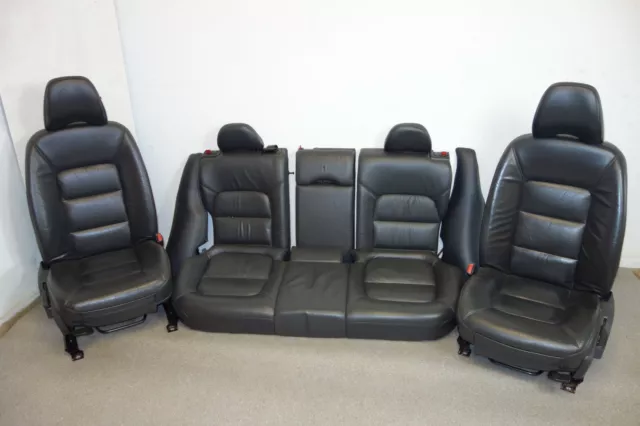 Ledersitze Sitze Sitzausstattung Leder schwarz E100 Volvo V70 III XC70 II