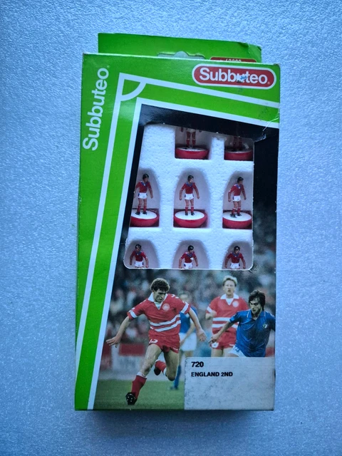Équipe Subbuteo Lightweight Vintage - Manchester United 2ème Noir - Réf 771