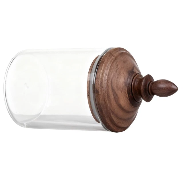 Bocal rond transparent verre trempé 9 cm Eskale Arcoroc - 377081