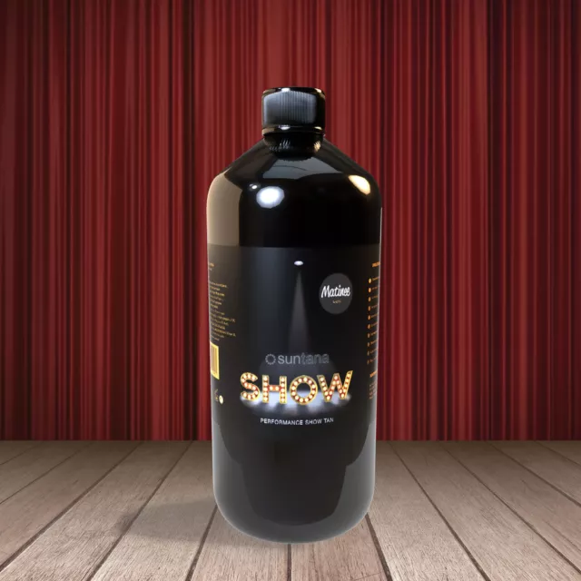 Suntana Show Tan - 'Matinee' - Light Performance Spray Tan - 8% DHA - 1000ml