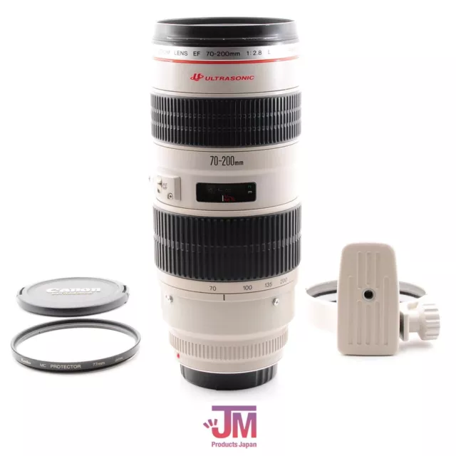 Canon Ef 70-200mm F/2.8 L USM Zoomobjektiv Aus Japan DHL [ Nahe Mint