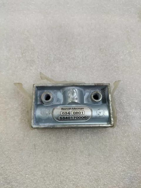 Rexroth Mecman 53401700000 Pneumatic Shuttle Valve