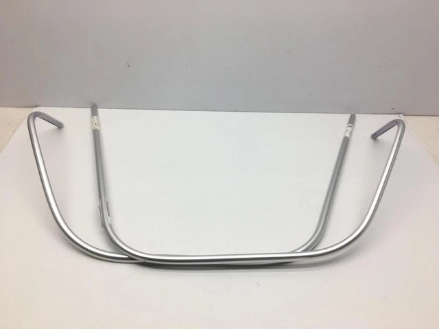 Kit Bordures Bouclier Chromé Gauche + Droit - Piaggio Vespa GTS GTV GT STF SFV ST 125 200 250 300 - Pièces Originales Style Premium
