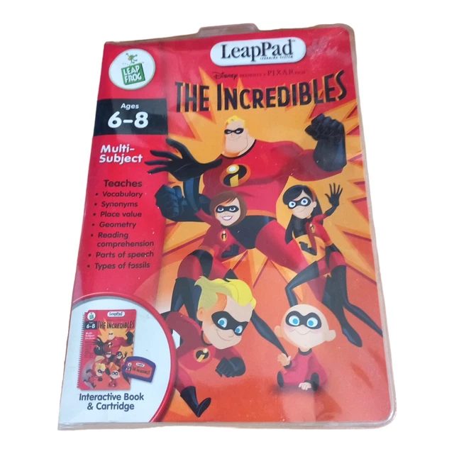 LEAPFROG, LEAPPAD EDUCATIONAL Book The Incredibles Electronic Software