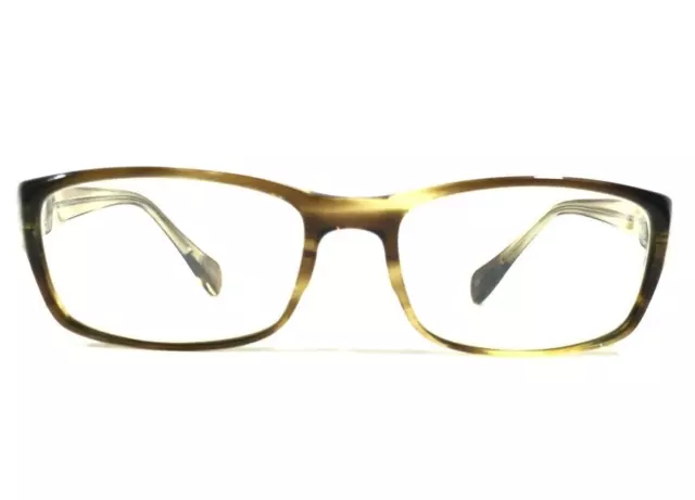 Oliver Peoples Brille Rahmen Tristano CANT Brown Horn Rechteckig 53-18-140