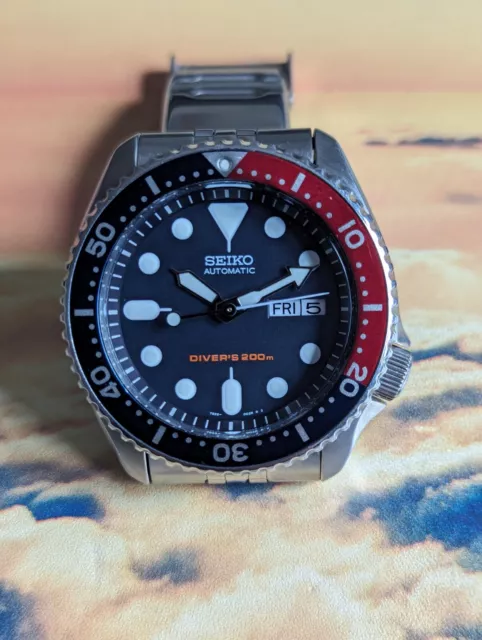 Reloj Seiko SKX009J Made In japan Diver Automatic Nuevo con Etiquetas SKX009