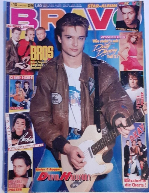 Bravo Nr. 10/1988: KOMPLETT-AK:Sandra/Staralbum: G.Michael/Poster Swayze/Douglas