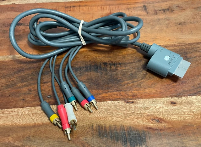 Cable Audio Et Video HD - YUV Pour Xbox Première Génération