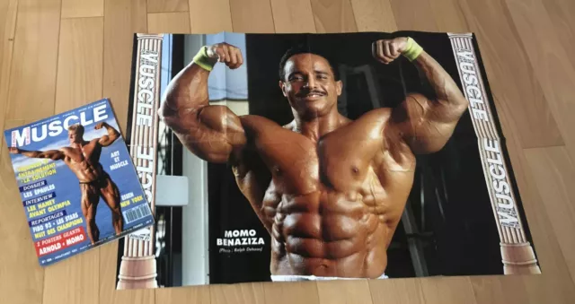 ►LE MONDE DU MUSCLE n°124 - 1993 - OFFENBACHER - SCHWARZENEGGER - BENAZIZA