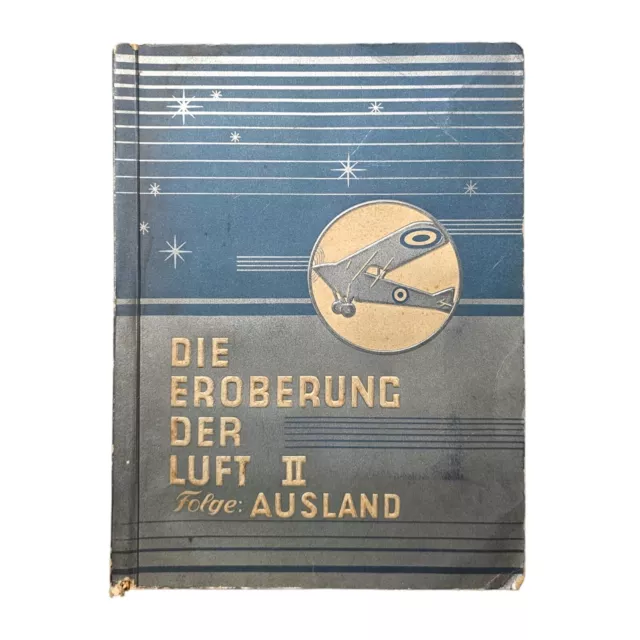 " Sammelalben die Eroberung der Luft 1932 Retro Vintage Sammlerstück