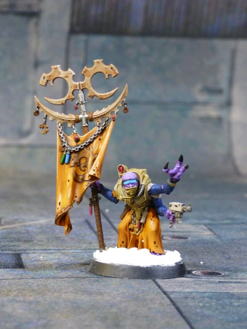 Genestealer Magus + Acolyte - Pro-painting (Salaise Figurines) - Warhammer 40K