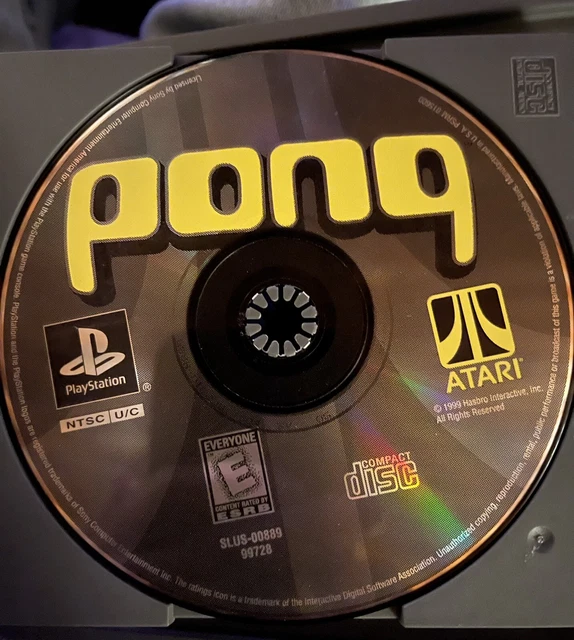 PONG THE NEXT Level Sony PlayStation 1 1999 nur PS1 Disc EUR 3,34