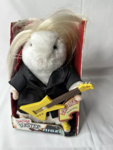 2003 gemmy dancing hamster nigel Singing Animated New In Box