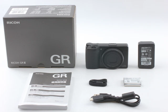 [Unused in Box] RICOH GR III 24.2MP APS-C Digital Camera 28mm F2.8 From JAPAN