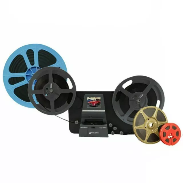 WOLVERINE 8MM & Super 8 Reels to Digital MovieMaker Pro Film Digitizer,  Film Sca $899.00 - PicClick AU