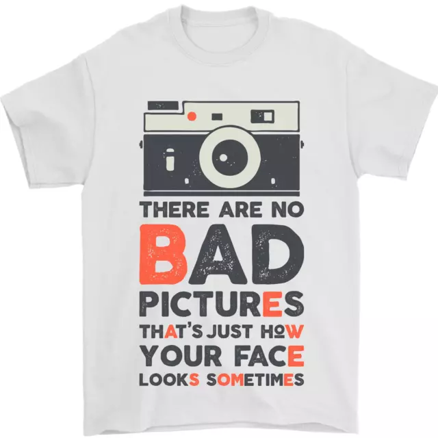 T-shirt da uomo Photography Your Face Funny Photographer cotone Gildan 2