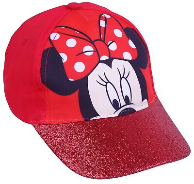 CAPPELLO Minnie Mouse Disney Paillettes REVERSIBILI con Visiera Taglia 52 Regolabile WD20288-52 