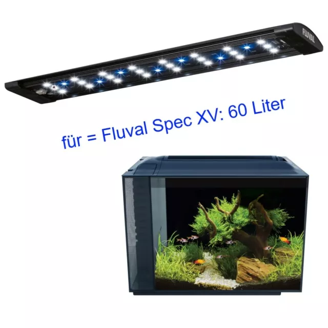 Fluval LED Lampe - Beleuchtung Lichtsystem für SPEC XV Aquarium    A14701