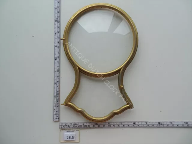 Original Door With Glass For A German Schmid Clock