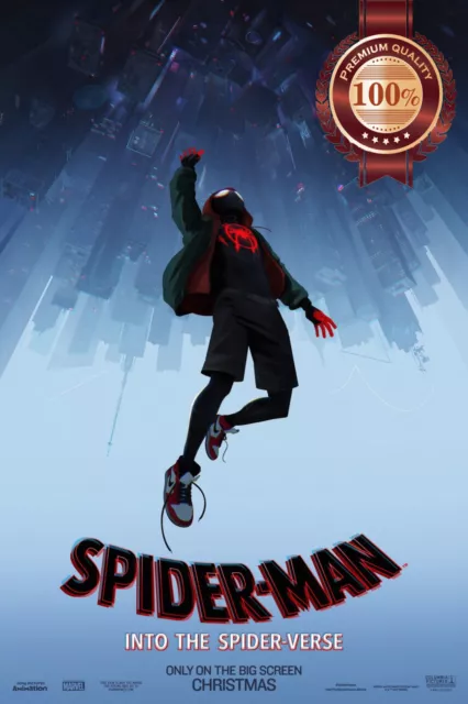 Spider-Man Into The Spider-Verse Official Movie Film Print Premium Poster