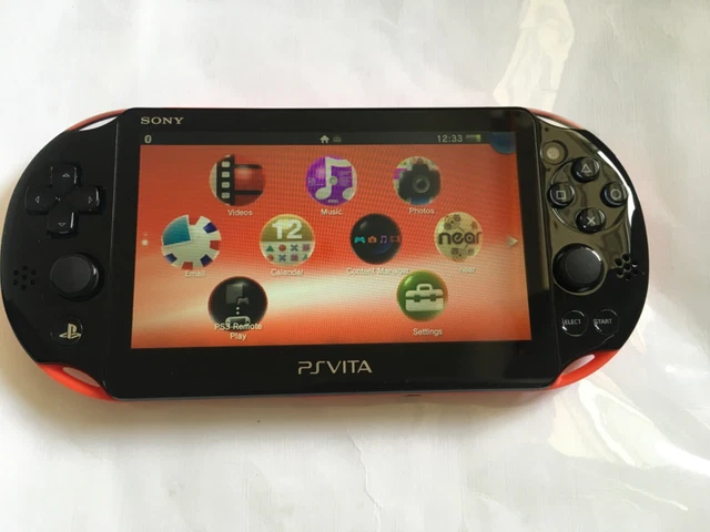 ps vita pch 2000 red/black