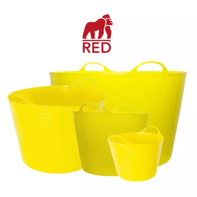 Gorilla Tubs - Red Gorilla Builders Buckets & Trugs - Various Sizes/Types