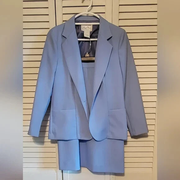Vintage Levi Strauss & Co skirt suit set sz 8