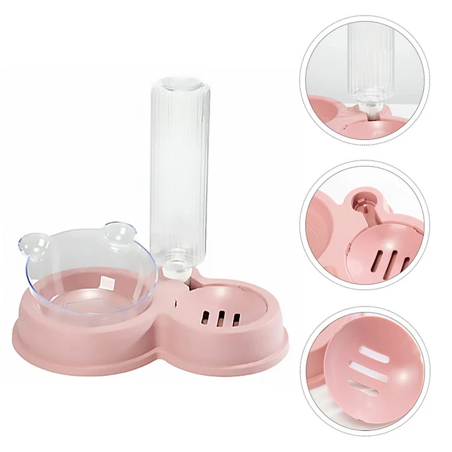Cat Hanging Bowls Drinking Water Feeding Bowl Puppy Feeder Water Bottle