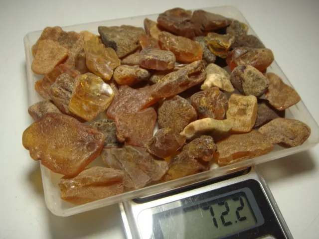 Ámbar / piedras bálticas crudas ámbar natural bursztyn baltycki genuino 琥珀 (e714