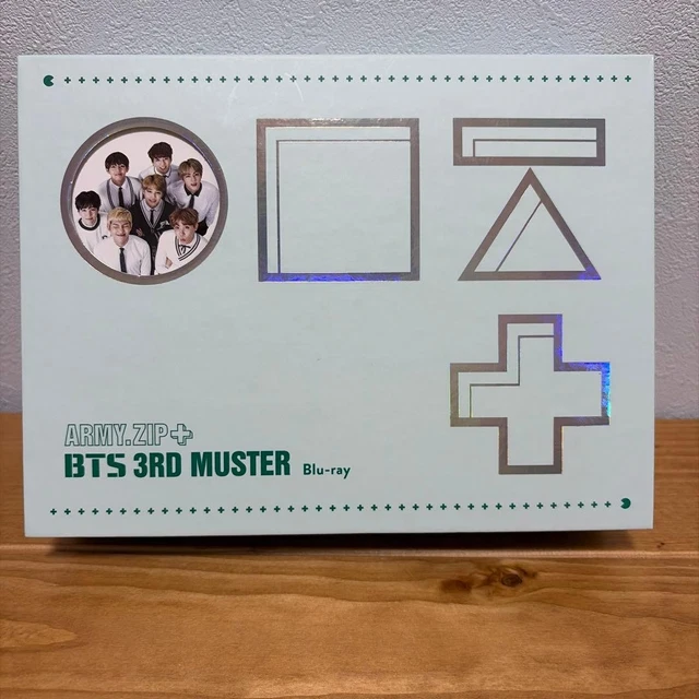 BTS 3RD MUSTER ARMYZIP Blu-ray RM £63.85 - PicClick UK