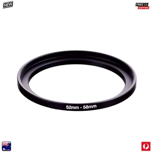 52-58 mm 52mm to 58mm 52mm-58mm Metal Step-Up Stepping Up Ring Filter - Z507